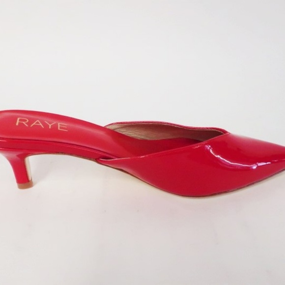 RAYE Mules Blanka Red Patent Leather - Picture 3 of 6